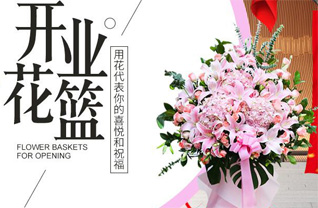 江苏南京建邺区莫愁湖街道汉中门社区花篮配送